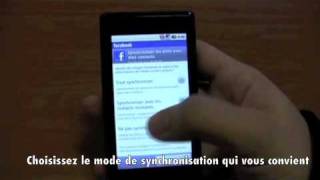 Android  Synchroniser ses contacts Facebook avec son répertoire téléphonique [upl. by Iznik38]