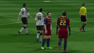 PES6 Champions League Final 2011 MAnchester United vs BArcelona patch stonecold [upl. by Killam]