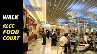 Suria KLCC Food Court 4K Walk Video  Level 2 KLCC  Street Walk Malaysia [upl. by Malvino]