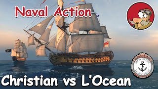 Naval Action Battles  Christian vs LOcean [upl. by Aliekahs785]