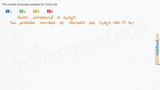 The number of isomers possible for C7H8O [upl. by Anemolihp]