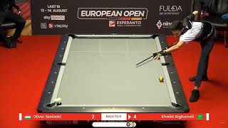 The WORST MISCUE You Will EVER See  European Open Pool Championship [upl. by Drisko]