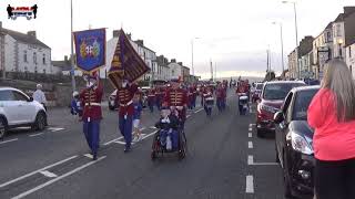 Portadown True Blues Flute Band No 2  Derryloran Boyne Defenders FB 55th Anniversary Parade 2023 [upl. by Wiatt]