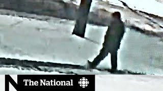 Police release video of suspect in murders of Toronto billionaires [upl. by Florian]