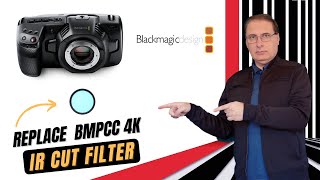 Replace your Blackmagic Pocket Cinema Camera 4K IR Cut [upl. by Yrennalf]