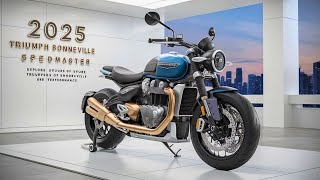 First Look NEW 2025 Triumph Bonneville Speedmaster Full Review – The New King of Cruisers [upl. by Asilehc]