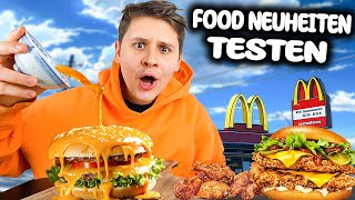 ENDLICH IST ES DA🧀😮  FOOD NEUHEITEN TESTEN von MCCESBKKFCSUBWAY🍔 [upl. by Seraphim]