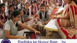 Radhika ke nupur baje by Elika Choudhary from Ratanlal Phool Katori Devi Sr Sec School Mathura [upl. by Arnst409]