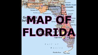 MAP OF FLORIDA [upl. by Natica873]