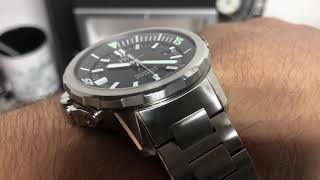 IWC AQUATIMER AUTOMATIC REVIEW [upl. by Rumit]