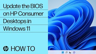 Updating the BIOS on HP Consumer Desktops in Windows 11  HP Computers  HP Support [upl. by Pepper]