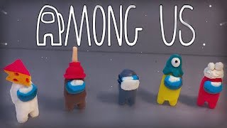 AMONG US de plastilina  Clay Art  Tutorial [upl. by Kai]