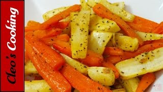 Roasted VegetablesCarrots and Parsnips [upl. by Conners]