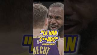 LeBron James lo tiene claro Dalton Knecht va en serio😳 nba lebronjames lakers daltonknecht [upl. by Nereen]