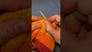 How to do double knitting technique knittingpattern knittingproject [upl. by Tereve]