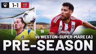 Preseason View WestonsuperMare A  Exeter City Football Club [upl. by Ttennaj207]