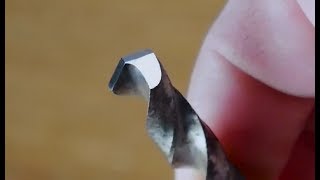 How to Sharpen a Drill Bit Quickly and Easily [upl. by Roosnam]