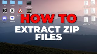 How To Extract ZIP Files on Mac [upl. by Ndnarb206]