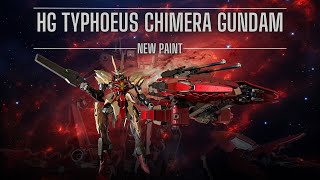 23 HG Typhoeus Gundam Chimera New Paint [upl. by Dolan872]