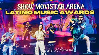 Los K Ramones  Show Movistar Arena Premios Latino Music Awards [upl. by Brogle]