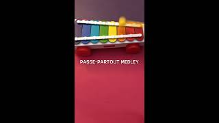 Chansons de PASSEPARTOUT  Xylophone pour enfants [upl. by Nowaj667]