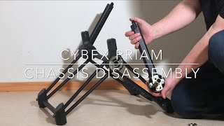 Cybex Priam Handle and Fold Full Disassembly  Repair Troubleshooting Guide [upl. by Steady699]