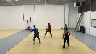 Paddleball Emso amp Frankie vs Maritza amp Steven [upl. by Marienthal]