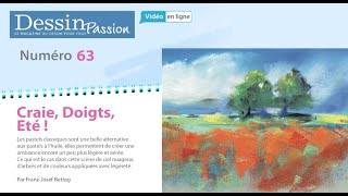 Dessin Passion N°63 – Paysage en pastel [upl. by Anav]