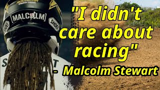 Malcolm Stewart quotI didnt want to racequot [upl. by Enelrahs]