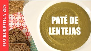 PATÉ VEGETAL DE LENTEJAS [upl. by Moor280]