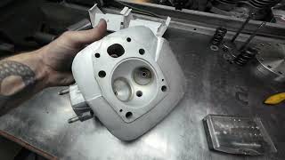 BSA B50 MX top end build [upl. by Ok]