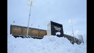 Buffalo Bills Pittsburgh Steelers playoff game postponed [upl. by Belshin]