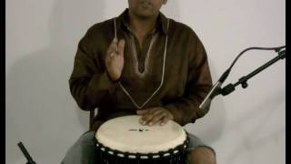 Djembe Rhythm Mendiani  Lesson by Dion Rivers and X8 Drums [upl. by Vivianna]