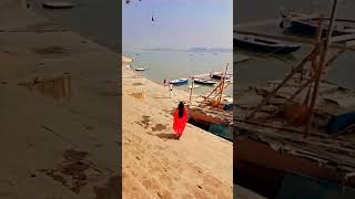 Jiske aane se music Banaras Ganga Ghat 🌪️🫧♥️😍sad song♥️ [upl. by Anahahs]