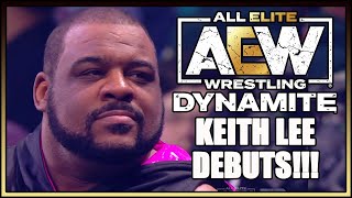 Keith Lee Debuts On AEW Dynamite [upl. by Olin125]