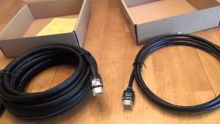 AmazonBasics HighSpeed HDMI Cable 25 feet Review [upl. by Olifoet]