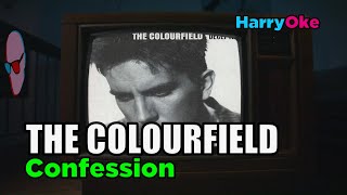 The Colourfield  Confession V2 Karaoke with Lyrics [upl. by Alegnatal874]