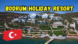 Bodrum Holiday Resort and Spa  Hotel Tour 2024 Bodrum Turkey [upl. by Thorr]