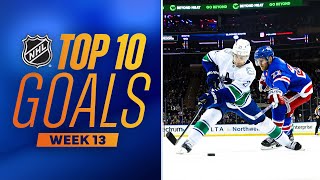 Top 10 Goals from Week 13  202324 NHL Season [upl. by Ellenrahc]