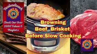 Beef Brisket Slow Cooking eathealthy cookathome [upl. by Gombach]