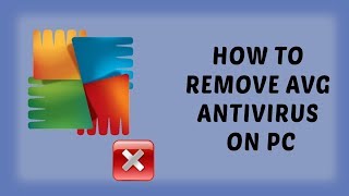 How To Remove AVG Antivirus on PC  Computer  Laptop  Uninstall AVG on Windows 10  Hindi [upl. by Merc264]