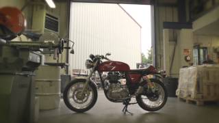 The Royal Enfield Continental GT Story  Design [upl. by Resaec]