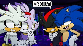 Sonic Joins Silver amp Blazes DATE Feat Shadow VR Chat [upl. by Arza]