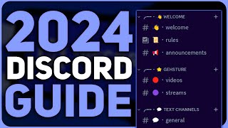 How to Setup a Discord Server 2024  The ULTIMATE Discord Setup Tutorial WITH Bots [upl. by Inavihs]