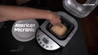 BreadJamPizzaAtta at home with American Micronic Bread Maker [upl. by Ardaid]