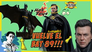 Batman Returns 1989 🦇 NUEVO ANUNCIO 16 HOT TOYS 🔥 batman [upl. by Annaer]