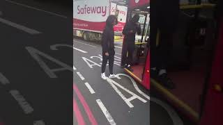 Laurence Fox bus crash in Stockwell [upl. by Alice835]