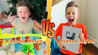 Paxton Myler Vs Kayson Myler Ninja Kids Tv Stunning Transformation ⭐ From Baby To Now [upl. by Dix172]