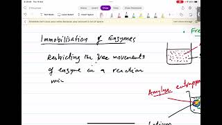 Immobilisation of Enzymes [upl. by Hatokad]