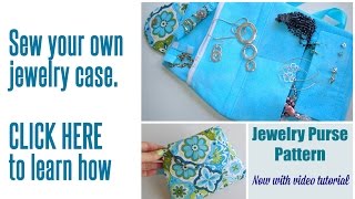 Sew your own jewelry case [upl. by Nauwtna]